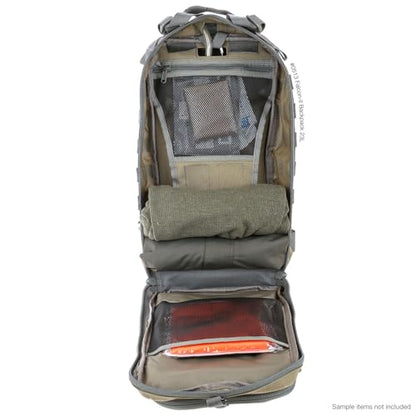 MAXPEDITION Falcon-II Backpack, 23L Tactical Backpack, Survival Pack, Bug Out Bag, MOLLE Go Bag for EDC, 0513 - color: Khaki/Foliage Green