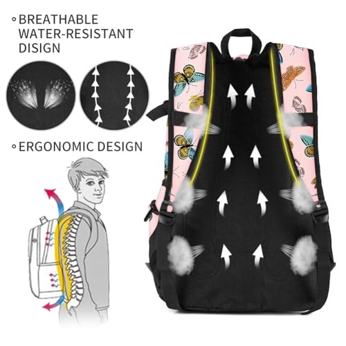 rickyh style School Backpack Travel Bag for Men & Women Lightweight College Back Pack with Laptop Compartmen - color: 04fhd
