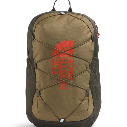 The North Face Kids' Court Jester Pack, Cedar/New Taupe Grn/Lava Red, OSFA - color: Cedar/New Taupe Green/Lava Red