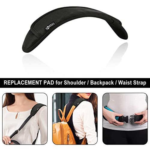 Cosmos 2 Pcs Shoulder Strap Pads Universal Cushion Shoulder Pad Replacement for Laptop, Messenger, Travel Duffel, Guitar, Car Seat Shoulder Strap Bag Strap Padding, 11 in
