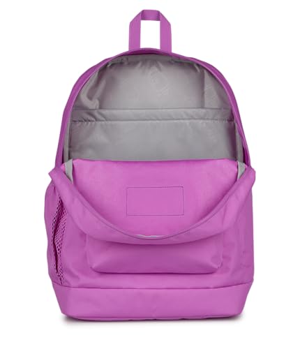 JanSport Cross Town Plus Backpack - Large Main Compartment, Side Water Bottle Pocket, 15-Inch Padded Laptop Sleeve - Digital Fuchsia - color: Digital Fuchsia