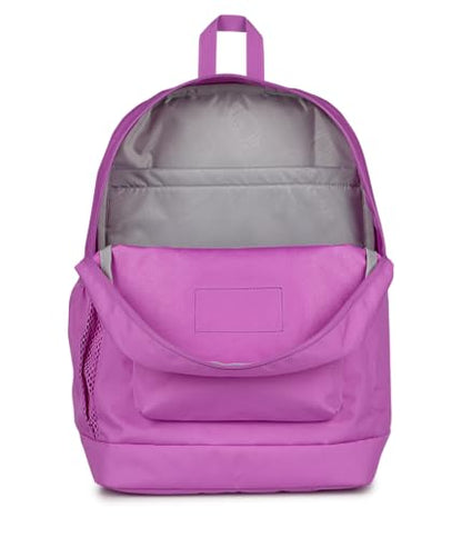JanSport Cross Town Plus Backpack - Large Main Compartment, Side Water Bottle Pocket, 15-Inch Padded Laptop Sleeve - Digital Fuchsia - color: Digital Fuchsia