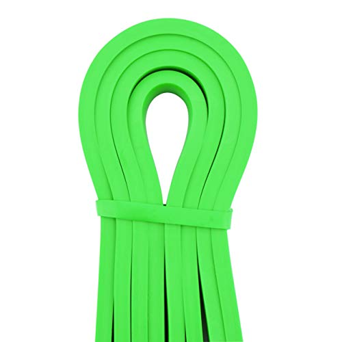 Rise Bands Heavy-Duty Exercise Resistance Band for Physical Therapy, Fitness, Muscle Development, Rehab, Mobility, Stretching, and More - color: Green Level 4 (50-125lbs)