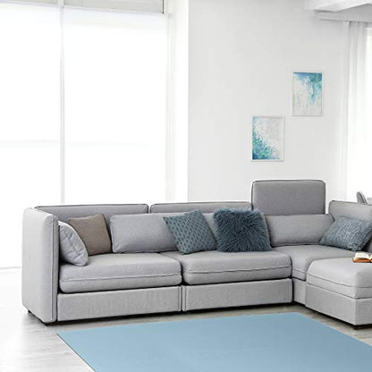 We Sell Mats 1/2-inch Multi-Purpose, Sky Blue, 24 Sq Ft (6 Tiles)
