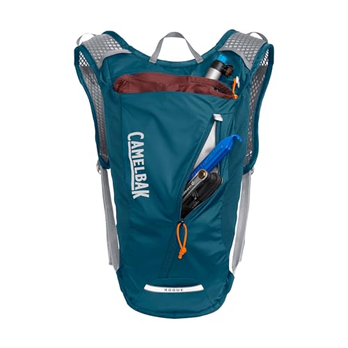 CamelBak Rogue Light 7 Hydration Backpack with Crux Reservoir, Lightweight Ventilated Design for Biking and Hiking - color: Moroccan Blue 2.0