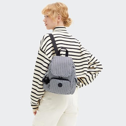 Kipling Women's City Pack Mini Backpack, Lightweight Versatile Daypack, Durable and Water-Resistant - color: Signature Print, size: 10.75''L x 11.5''H x 5.5''D