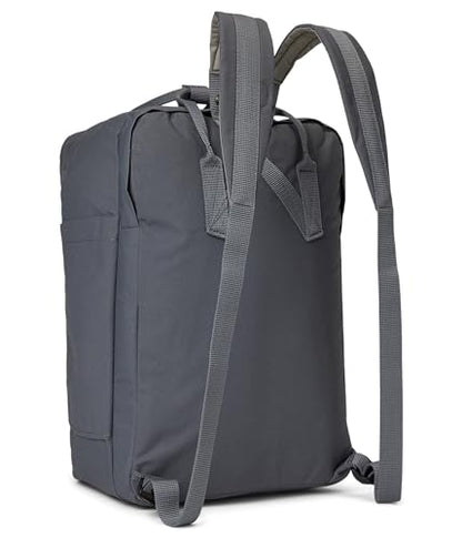 Fjallraven Kanken Laptop 17" Backpack, Super Grey - color: Super Grey