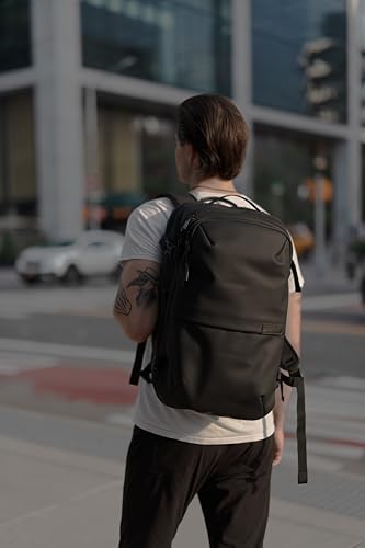 AirVault Vacuum Seal Travel Backpack 60L with Expandable HyperSeal Air Compression Vacuum System Water Resistant TSA Lock (Vacuum Pump Included, Black, 60L) - color: Black
