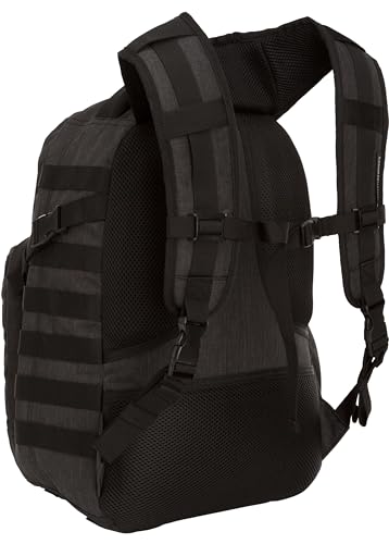 SAMURAI TACTICAL's Wakizashi Travel Backpack - Military Style with MOLLE System, Assault Design for Durability and Functionality, One Size, Heathered