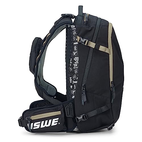 USWE Core Backpack, a High End Daypack for Enduro, Dirtbike, Moto, Black (16L Mud Green) - style: 16l Mud Green