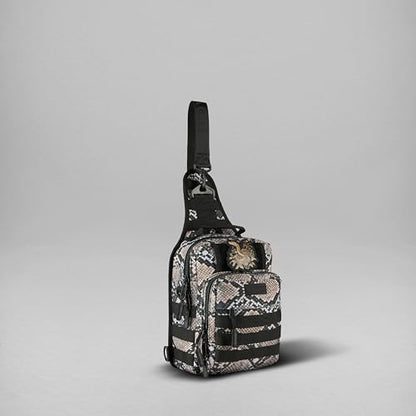 WOLFpak Tactical Sling Bag for Concealed Carry, EDC | Everday Crossbody Daypack - color: Python