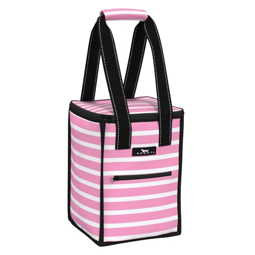 SCOUT Pleasure Chest - Soft, Lightweight, Insulated Cooler, Fits 5 Wine Bottles, Cooler for Beach, Pool, Boat, and Picnics - color: Pink