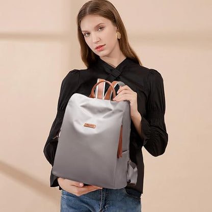 Women's Backpack Purse Nylon Anti-theft Casual Water Resistant Lightweight Small Shoulder Bags 2026 for Travle Cute Fashion Camping Bag for Work Daily Going Out Dackpack Ladies Light Grey - color: Light Green