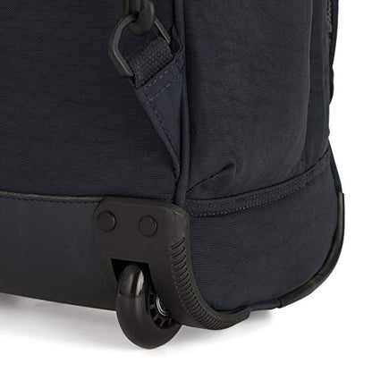 Kipling Women's Gaze Large Rolling, Durable, Wheeled Backpack with Adjustable Shoulder Straps, Nylon Book Bag, True Blue Tonal, 8.25" L x 17.25" H x 12.25" D,100352251 - color: True Blue Tonal