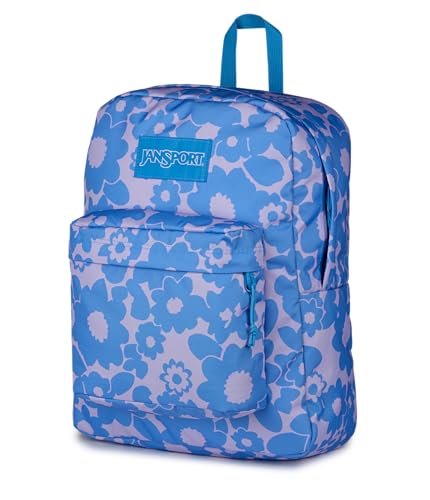 JanSport SuperBreak Plus Backpack - color: Blossom Bae Blue