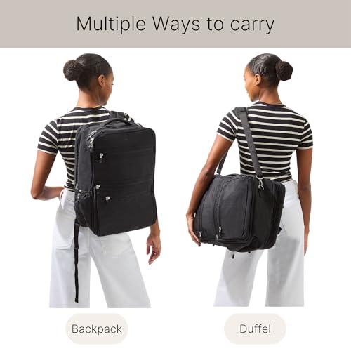 Baggallini Modern Convertible Travel Backpack - color: Bagg Pink
