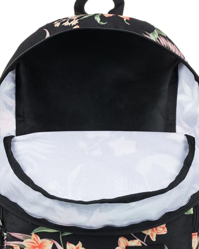 Roxy Women's Always Core Backpack | Travel | Everyday Carry | Beach | Polyester | 8L Capacity - Anthracite Island Escape - color: Anthracite Island Escape