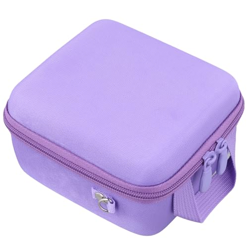 Camera Case for VJIANGER/VETEK/NIKICAM/Yatao 4K Vlogging Camera,Carrying Case Holder for 4K Vlogging Camera and Accessories(Purple Case) - color: Purple Case