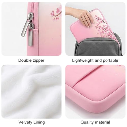 Laptop Sleeve Case for 2026 MacBook Neo 13 Inches A3404 - color: Sakura Pink, size: 13 x 9 x 0.8 inches