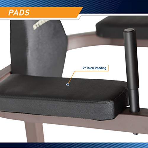 Steelbody Industrial Inspired Heavy Duty Home Gym System for Bodybuilding and Strength Training Available for Full Cage, Squat Rack and Power Tower - color: Brown - Power Tower