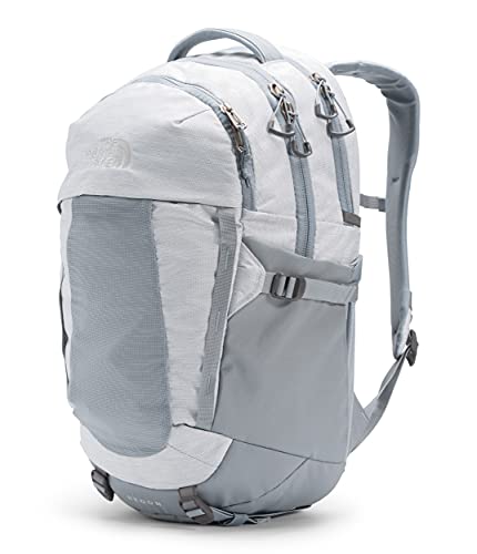 The North Face Women's Recon Everyday Laptop Backpack, TNF White Metallic Mélange/Mid Grey, One Size - color: Tnf White Metallic Mélange/Mid Grey