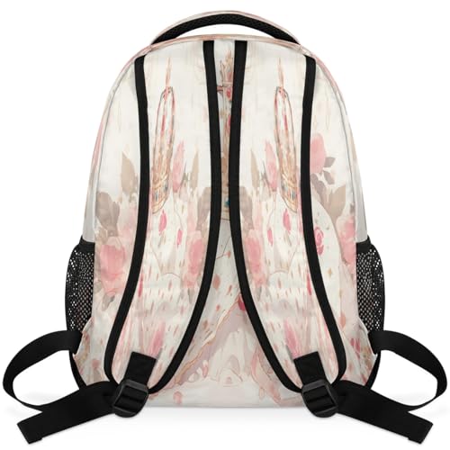 Crown Veil Laptop Backpack for Women 17 inch Backpacks Lightweight Computer Bag Rucksack Casual Daypack Work Travel - color: Multicolor-3