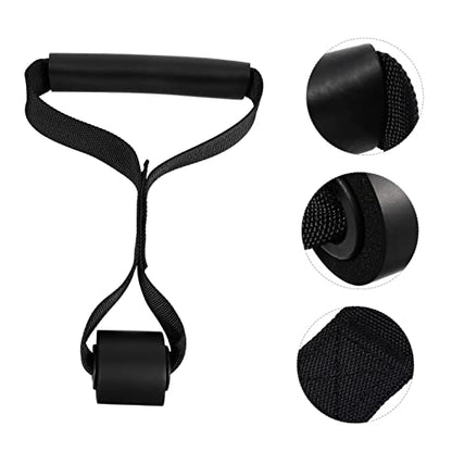 Yardwe 2pcs Fitness Training Strap Door Anchor Lightweight Pull Rope Door Buckle for Resistance Bands Home Gym Equipment and Functional Training Rehabilitation and Yoga