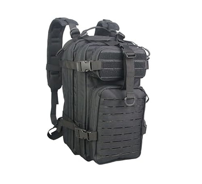 Lightning X Stocked EMS/EMT Trauma & Bleeding First Aid Responder Medical Backpack + Kit - Stealth Black - color: Stealth Black