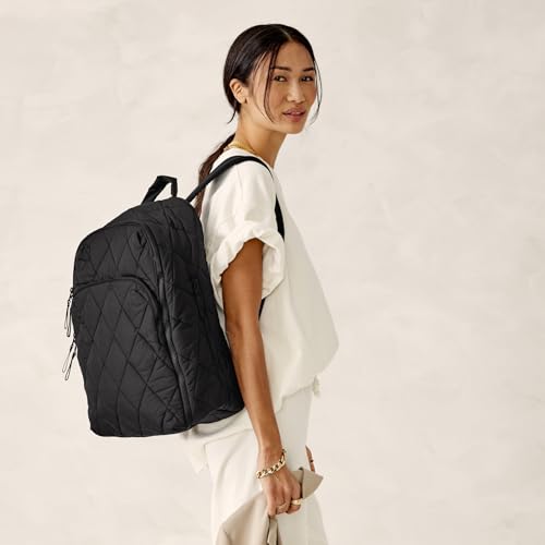 Vera Bradley Women's Featherweight Westover Hybrid Backpack, Moonless Night, One Size - color: Moonless Night