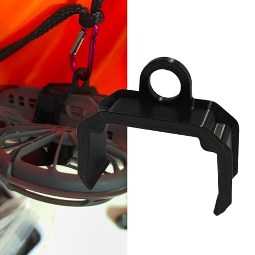 3D-Printed Plastic Hook Adapter Mount for DJI Neo 2 Belt & Backpack Clip,Secure Quick-Release Drone Holder for Hands-Free Outdoor Filming & Easy Access,Fitting Various Common Mounting Systems