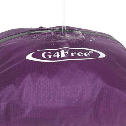 G4Free 20L Small Packable Travel Hiking Backpack for Men Women - color: Purple, size: 20L