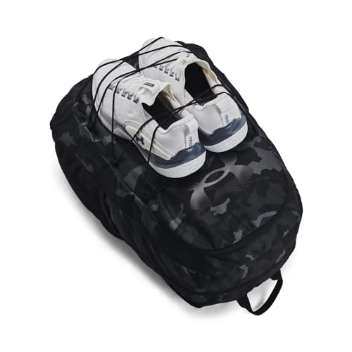 Under Armour Hustle Sport Backpack - color: (023) Black / Black / Metallic Black