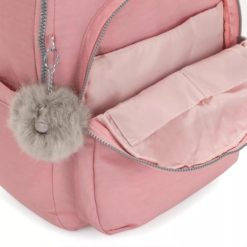 Kipling Women's Seoul Xl Backpack - color: Bridal Rose, size: 13.5''L x 17.75''H x 9''D