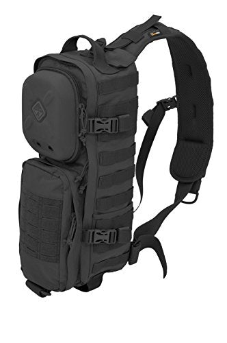 HAZARD 4 Plan-B '17 Sling Pack – Crossbody EDC Bag for Travel, Hiking & Everyday Carry, 11.8L, Black - color: Black, size: Plan-B '17