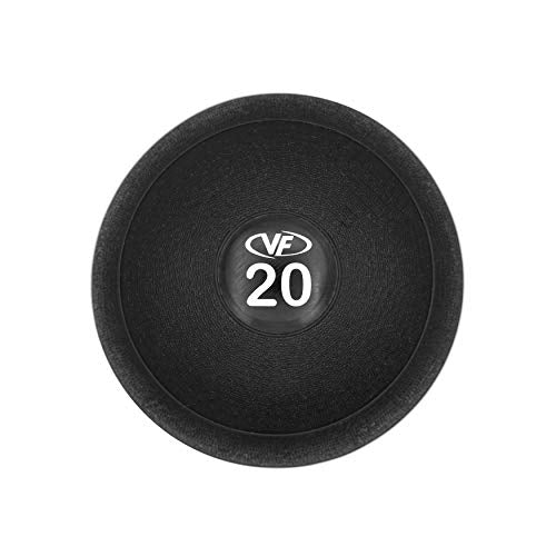 Valor Fitness Slam Ball - Durable Weighted Ball for Crossfit, Strength Training, HIIT, and Cardio Workouts, Non-Bounce Design, Multiple Weights Available - style: 20 lb