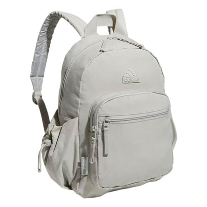 adidas Weekender Backpack – Small Lightweight Everyday Bag, 19L, Metal Grey/1, OSFA - color: Metal Grey/1