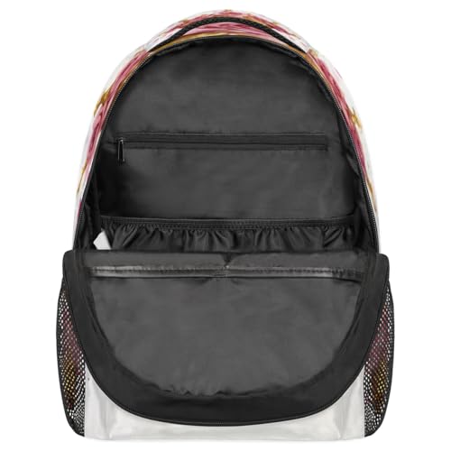 Gold Crown Laptop Backpack for Women 17 inch Backpacks Lightweight Computer Bag Rucksack Casual Daypack Work Travel - color: Multicolor-5