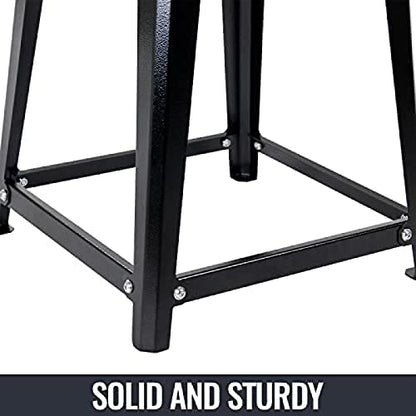 Plyometric Platform Box, Plyometric Box Jump Set For Home Gym Training, Conditioning, Strength Training - color: 12'' Black