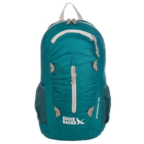 Eddie Bauer Stowaway Packable Backpack | Travel | Outdoor | Lightweight | Foldable | Durable | Ripstop Polyester | 20L - Deep Sea - color: Deep Sea, size: 20L