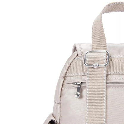 Kipling Women's City Pack Mini Backpack, Lightweight Versatile Daypack, Bag - color: Metallic Glow, size: Mini
