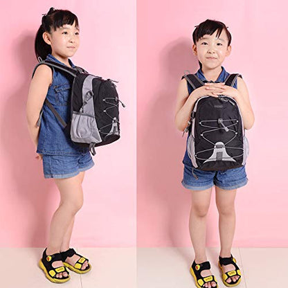 Bseash 10L Small Hiking Backpack for Kids Ages 3-6 Girls Boys Under 4 feet - color: Orange