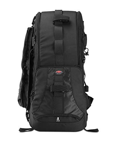 22L Large Professional DSLR Camera Backpack & Laptop Travel Camera Bag with Rain Cover for Digital Cameras, Tablet, Lens Kit for Full Frame Mirrorless Digital Camera - size: 22L