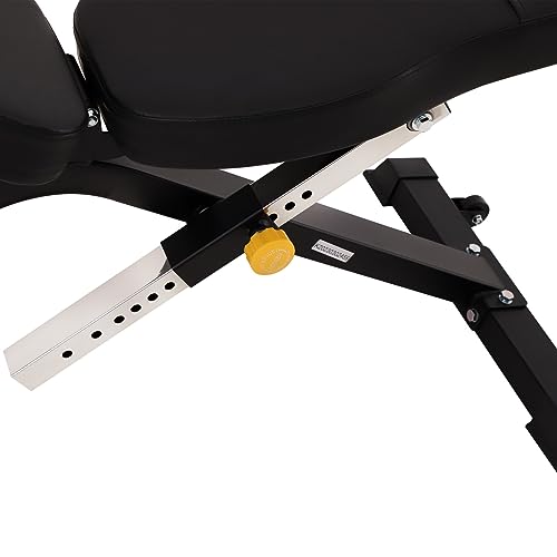 Altas Strength Adjustable Utility Bench Your Home Gym Smith Machine Accessory Flat Incline Military Press Decline Abdominal Light Commercial Equipment 4006