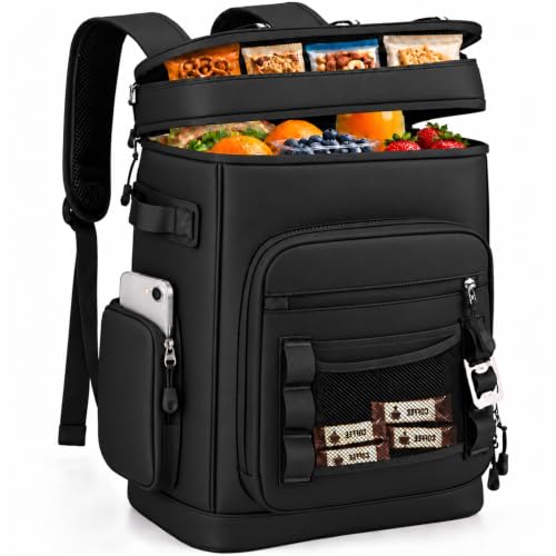 Large Insulated Cooler Backpack - 48 Cans Leak Proof Soft Backpack