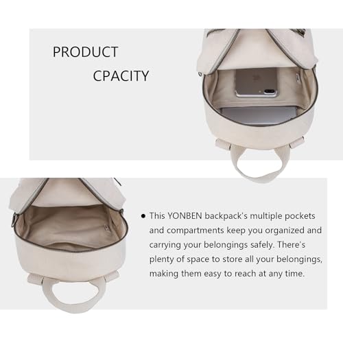 Women's Backpacks Comfortable Handles Compact and Lightweight Comfortable and Stylish (Black) - color: Black