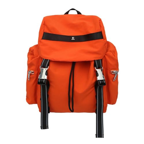 Casual Backpack Women Men Daypack Lightweight Rucksack Waterproof Backpack for Hiking Travel Daily Use Orange Red - color: Orange Red