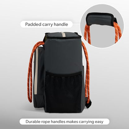 Igloo Soft Cooler Bag | Summit Series | Insulated Cooler Tote | Backpack Cooler - color: Tactical Gray 30 Can