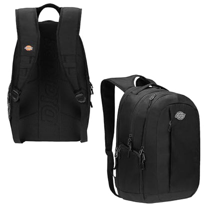 Dickies Laptop Backpack, Water Resistant College Computer Bag, Fits 15.6 Inch Notebook - color: Black