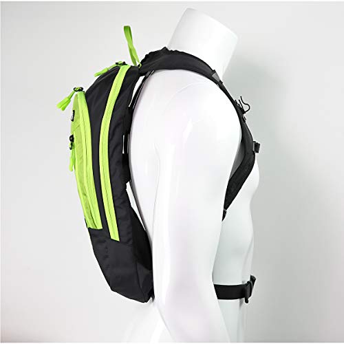 Bike Backpack Small Mountain Biking Backpack Lightweight 6l Daypack - MTB Cycling,Hiking,Skiing,Snow Bicycle,Snowboard | Lightweight - color: Green