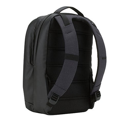 Incase City Backpack - 24L Main Storage Compartment with 16" Faux Fur Laptop Pocket, Front Organizational Pocket, Quick Access Pocket, Everyday Tech Backpack - Black - color: Black